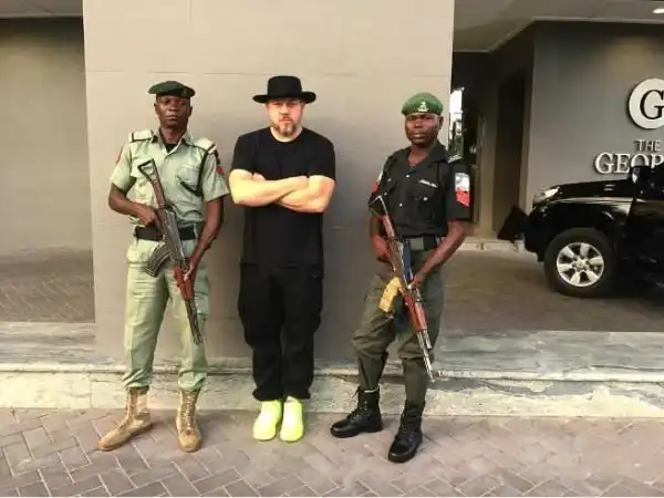 Olamide Gushes As He Meets Hip-Hop’s Greatest Photographer Jonathan Mannion In Lagos (Photos)